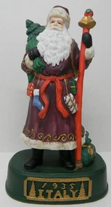 10" Tall Santa Claus Porcelain Figure 1935 Italy Noel Santa - Picture 1 of 8