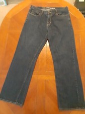 Old Navy Jeans Mens Size 38 x 34 Famous Straight Leg Regular Fit Dark Wash Denim