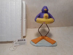 Russ Berrie TWEET ALONG WITH ME  ..  Birdbath Waddles   NEW - Picture 1 of 5