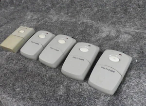 Mult-Code Garage Remote Lot of 5 Gray 3089 308911 Single Button Mix - Picture 1 of 23