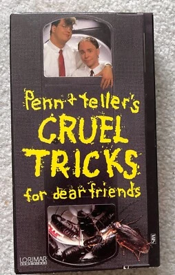 Penn & Teller’s Cruel Tricks for Dear Friends VHS 1987 - Image 1 of 4