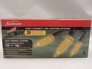 Sunbeam Easy Connect 70 gelbe LED Blitzanlage Weihnachtslichterkette Neu in OVP - Bild 1 von 1