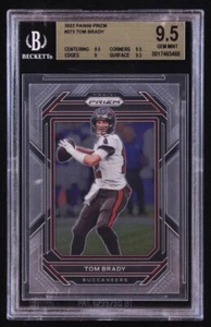 Buccaneers 🐐 Tom Brady 🐐 2022 Panini Prizm Silver #273 Football Card [BGS 9.5] - Picture 1 of 2