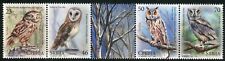 1075 SERBIA 2017 - Birds - Owls - Protected Animal Species - MNH Set