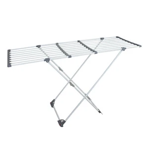 KASANOVA Stendibiancheria estensibile grigio, 108 - 190x94x57 cm grigio - Bild 1 von 3