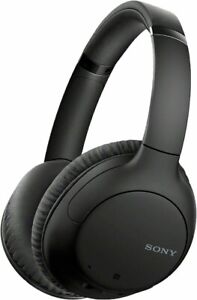 Sony - WH-CH710N Wireless Noise-Cancelling Over-the-Ear Headphones - Black.