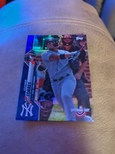 Gleyber Torres  2020 Topps Opening Day Blue Foil  New York Yankees #186