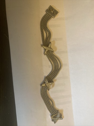 VALENTINO Bracciale crossover 4 file