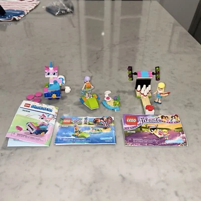3 LEGO Polybags 30406 Unikitty Coaster 30410 Mia's Water Fun 30399 Bowling Alley - Image 1 of 4