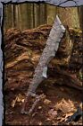 Broń larpowa hybrydowa - miecz ork łuparka- ork tasaver 85cm epicka zbrojownia