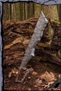 Arma Larp Híbrida - Espada Orco-Divisor - Orc Cleaver 85cm Epic Armoury - Imagen 1 de 1
