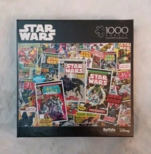 Star Wars 1000 Piece Comic Book Collage Puzzle by Buffalo Games/Disney - Picture 1 of 2