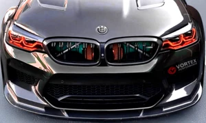 for BMW F90 M5 M8 G30 M550I Front Mount air intake- LEGUNA BLUE RDAF - Picture 1 of 21
