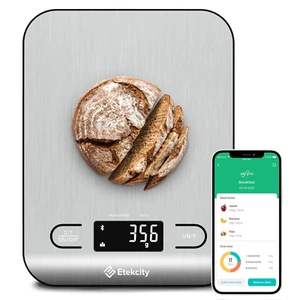 Food Nutrition Kitchen Scale, Digital Grams and Ounces for Weight Loss, Baking, - Picture 1 of 12