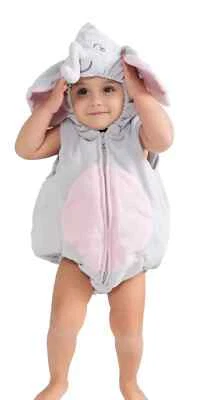 Dress Up America Baby Elephant Costume - Circus Elephant Costume Romper - Image 1 of 4