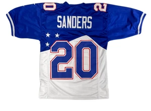 BARRY SANDERS #20 1994 All-Star NFLAA Licensed Jersey Size L, XL, 2XL and more - Picture 1 of 7