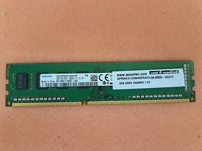 Used, Samsung, M378B5773QB0-CK0, DDR3 1600MHZ Desktop Ram - Image 1 of 3