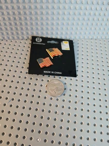AMERICAN FLAG LAPEL PINs Hat Tie Tack Badge Pinback VOTE - Picture 1 of 1