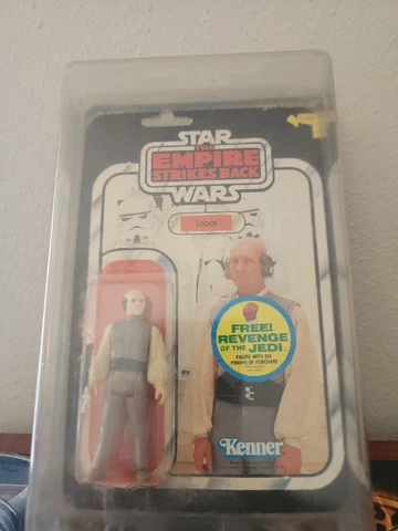 LOBOT ESB 48 Back RARE REVENGE OF THE JEDI OFFER AFA READY 1982 VINTAGE MOC Cover