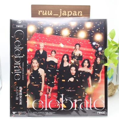 TWICE Celebrate LP Vinyl Analog Record Limited Edition 2022 From Japan New - Image 1 of 4