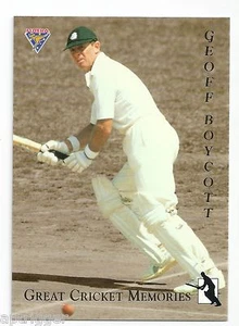 1994 Futera Great Cricket Memories (GCM6) Geoff BOYCOTT # 3698 - Picture 1 of 1