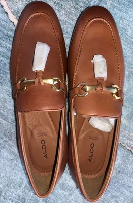 Mocassim masculino Aldo Stokhid Bit marrom. Tamanho 9 - Imagem 1 de 4