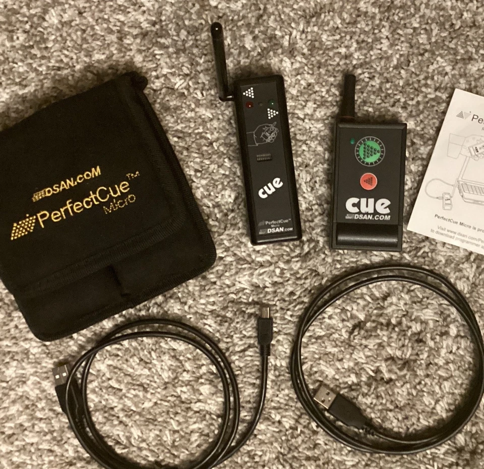 Sistema de señalización micro ultracompacto DSAN PC-MICRO-AS2 PerfectCue con control remoto PC-AS2 Foto 1 de 4