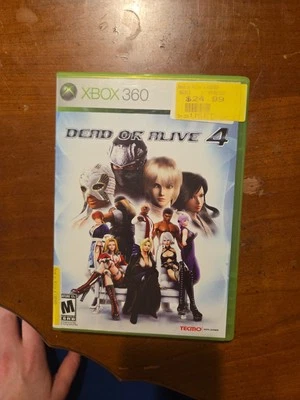 Dead or Alive 4 (Microsoft Xbox 360, 2005) Disc, Case, Manual - Image 1 of 4