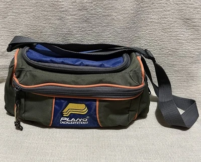 Bolsa Plano Tackle Systems con cremallera 3 compartimentos correa ajustable VACÍA Foto 1 de 4