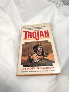 THE TROJAN by Noel B Gerson (1965) Paperback Library adventure paperback F213 - Bild 1 von 1