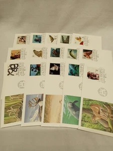 US First Day Issue Covers - Lot of 15 Covers 1996 ENDANGERED SPECIES  (FDC247) - Picture 1 of 4
