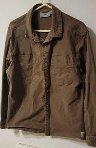 Rugged Elements Men's XL Thick Shacket Button Up Shirt Brown - Picture 1 of 8