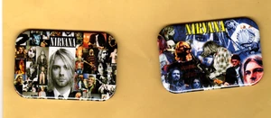NIRVANA    2  REFRIGERATOR MAGNET  2" X 3"  WITH ROUNDED CORNER - Picture 1 of 2