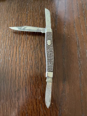 ВИНТАЖНЫЙ КАРМАННЫЙ НОЖ 1980-Х ИМПЕРСКАЯ ИРЛАНДИЯ 3 ЛЕЗВИЯ СТОКМАН - Изображение 1 из 2