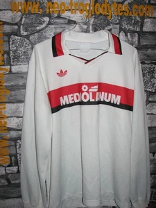 Vintage Milan Adidas #6 Baresi Fußball Soccer Jersey Shirt Trikot Maillot 90er - Bild 1 von 2