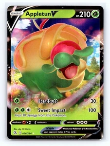 Appletun V 026/264 Swsh08: Fusion Strike Holo - Imagen 1 de 2