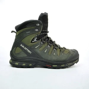 Salomon Quest 4D 2 GoreTex wasserdichte Wanderschuhe grün 373259 Herren Gr. 11,5 - Bild 1 von 16