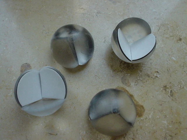 HANSI Eckenschutz, Kantenschutz, Stoßschutz, Eckenbumms, transparent aus Silikon