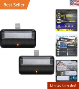 LiftMaster 891LM Security + Control remoto para puerta de garaje 2.0 - Paquete de 2 con aprendizaje amarillo - Imagen 1 de 8
