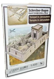 + MODELLO IN CARTONE Tempio di Gerusalemme foglio da scrittura n. 731 - Foto 1 di 2