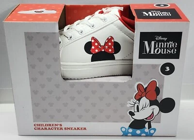 Disney Mickey and Friends Children’s Character Sneakers Size 3 Minnie Mouse - Image 1 of 4