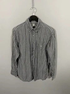 LACOSTE Shirt - XL - Striped - Grey - Great Condition - Men’s - Picture 1 of 3