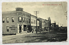 B1155 Postcard Wi Wisconsin Main Street St Scene Princeton