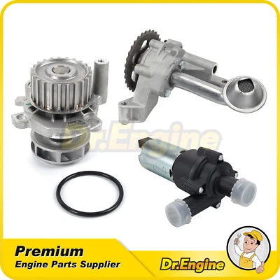 Oil Pump Water Pump Fit 01-06 Audi TT Quattro Volkswagen Golf Jetta 1.8L - Image 1 of 4