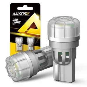 2X Super White T10 194 168 W5W 2825 LED License Plate Interior Light Bulb 6000K - Picture 1 of 10