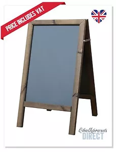 WOODEN A BOARD PAVEMENT SIGN MENU SANDWICH SHOP CAFE (SFF) - Picture 1 of 5