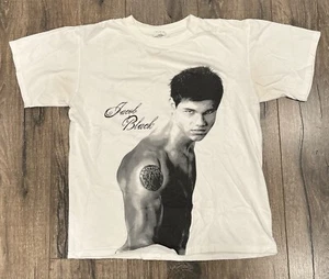 2009 Twlight New Moon Team Jacob Black Movie Promo Medium Shirt Taylor Lautner - Picture 1 of 7