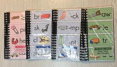 The Pink, Blue & Green Series Complete - 102 Word Booklets - Montessori #2 - Image 1 of 4