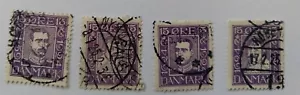 S-1191**DÄNEMARK**1921*15o Christain X & Christain IV**Scott #168-171 gebraucht - Bild 1 von 2