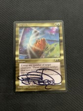 MTG Magic Signed Artist Proof Energy Arc X1 Alliances Terese Nielson